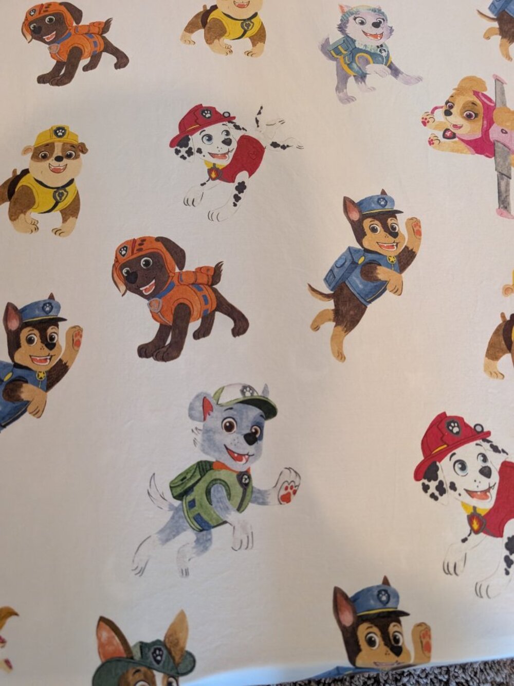 Pottery Barn Paw Patrol Organic Toddler Sheet Set (no pillow case included)